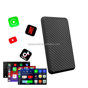 กล่องใส่ CarPlay แบบพกพาทั้งหมดในตัวเดียวพร้อม YouTube Netflix Android กล่องสตรีมมิ่งวิดีโออัตโนมัติ4G + 32G แอนดรอยด์<span class=keywords><strong>14</strong></span> - Product Image 2