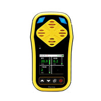Monitor de Gas Portátil RS-MG41-3-T, Detector de Gas Individual o 3 en 1 para NH3, NO2, SO2, O3, CO, H2S, O2