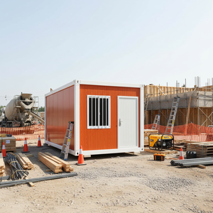 Meilleure maison préfabriquée en acier léger antisismique, détachable, à montage rapide, préfabriquée, mobile, pour entrepôt de construction - Product Image 1