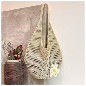 Verano nuevo bolso de un solo hombro tejido de gran capacidad, axila, bolso, verano para mujer, Playa - Product Image 2