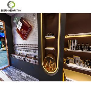 Exhibidor de Perfumes de Alta Gama, Vitrina Duradera para Perfumes, Mueble Alto con Estantes de Madera y Metal para Exhibición de Perfumes - Product Image 6