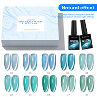 Kit de vernis gel professionnel pour ongles, effet œil de chat, vente en gros, sans HEMA, végétalien, longue tenue, non toxique, écologique, en bouteille, DIY