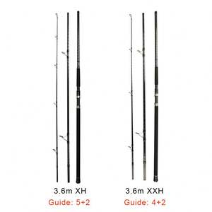 <span class=keywords><strong>Leurre</strong></span> d'eau salée poids 50-200g poisson-chat filature tige Toray tissu de carbone 2.8m-3.6m XH XXH mer <span class=keywords><strong>canne</strong></span> à pêche Fuji Guide Popper tige - Product Image 6