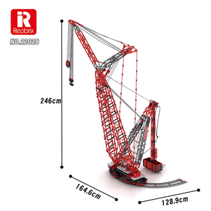 Reobrix 22028 7477 Piezas, Gran Grúa Técnica SK6000, Bloques de Construcción, Modelo de Grúa con Control Remoto, Ladrillos de Juguete para Niños - Product Image 1