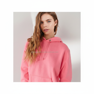 Bulk Customized Top Selling Slim Fit Custom Breathable Hoodie Thin Gym Sports Hoodies Women - Product Image 1