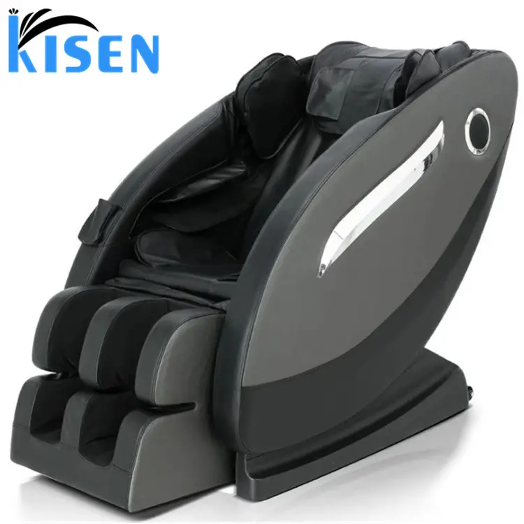 Kisen Manufacturer Luxury High Quality 3D 4D Full Body Zero Gravity Human Touch SL Back Track Heating Electric Massage Chair