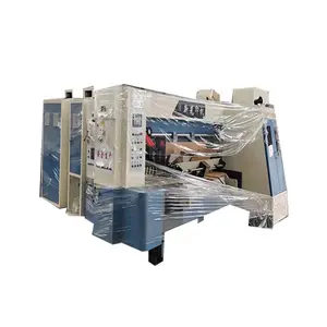 Caixa De Caixa Que Faz A Máquina/Cartão Automático Flexo Impressão Slotter Máquina De Corte de caixa máquina de corte