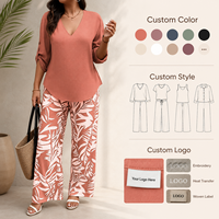 Ensemble de survêtement pour femme avec logo personnalisé, veste zippée et pantalon de jogging bicolore, tenue de sport décontractée 2 pièces