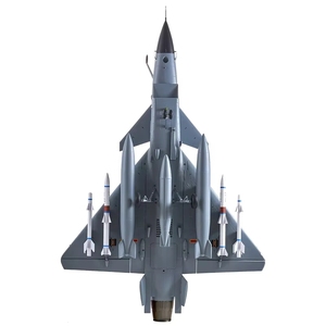 Avión de Combate <span class=keywords><strong>RC</strong></span> FMS EDF Jet 64mm J-10 Reflex V3 PNP con Ventilador de 12 Aspas, Alerón Canard y Ala Delta para una Experiencia de Vuelo Realista - Product Image 6
