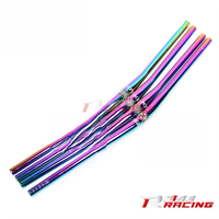 Guidon de vélo Rise Rainbow pour VTT/MTB/AM, course en descente, guidon de vélo de montagne, guidon coloré 800 mm