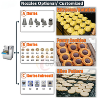 Machine à biscuits Machine à déposer les biscuits Machine à fabriquer les biscuits au beurre
