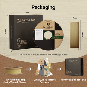 Kexcelhed高品質1kg/ロールPLA/ABS/<span class=keywords><strong>PETG</strong></span>/TPUフィラメントマットカラーリフィル3DプリンタープラスチックPLAフィラメント - Product Image 4