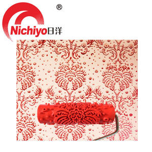 Rodillo de Pintura Decorativo de Goma 3D de 5 Pulgadas con Diseño de Patrones Artísticos para Paredes - Product Image 2
