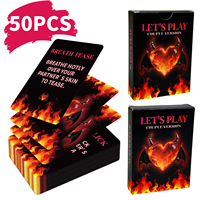 Jeu de cartes interactif pour couples adultes 2026 – 50 paires de jouets coquins amusants pour soirées
