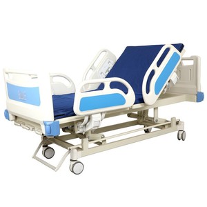 Manual Nursing <b>Bed</b> With Abs Headboard And Footboard For Elderly Care And Rehabilitation Use - Product Image 2