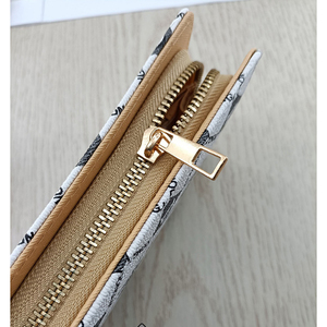 Cartera Elegante y Delgada para Mujer, Tarjetero, Monedero Minimalista para <span class=keywords><strong>Hombre</strong></span>, Cartera Delgada con Cierre para Chicas y Damas - Product Image 4