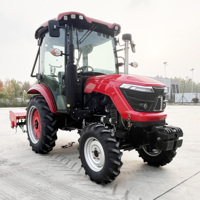 Tracteur agricole 4x4 70 CV avec pneus pleins, levage hydraulique, homologué CE EPA Euro 5, idéal pour les chemins accidentés - Promotion
