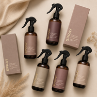 Diffuseur de parfum d'ambiance liquide de luxe OEM 275 ml, spray de parfum d'intérieur à marque privée, désodorisant, parfum personnalisé, brume fine, fabricant