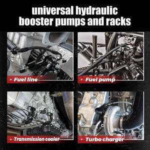 อะแดปเตอร์จ่าย<span class=keywords><strong>น้ำมัน</strong></span>เทอร์โบ AN6-M18X1.5-ORB สีดำ AN6-M16X1.5-ORB อะแดปเตอร์อลูมิเนียมตัวผู้แบบตรงบานออก - Product Image 3