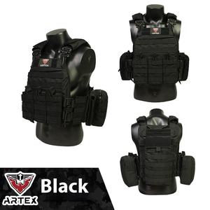 Équipement d'entraînement CS personnalisé, veste tactique d'extérieur à démontage rapide, protection par fermeture éclair, plaque de protection transfrontalière, poitrine - Product Image 4