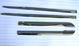 Guarnizione per modanatura di porte cromate in plastica ABS per HILUX VIGO Kit di accessori per esterni in 2014 2012 con protezione paraurti per carrozzeria - Product Image 4