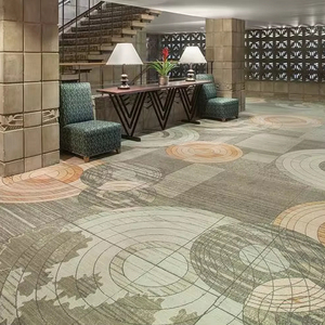 Nhà Máy Trung Quốc Tùy Chỉnh Thiết Kế Hiện Đại Khách Sạn Tường Để Tường Thảm Hot Bán 100% Polyester In Thảm Cuộn Sảnh Sảnh Sảnh Sảnh Sảnh Phòng Chờ Hội Trường - Product Image 3