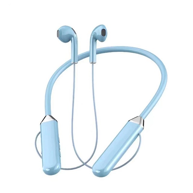 BT 5.2 Handsfree Bass Sports Waterproof TWS Wireless Headphones with Mic Stereo Neckband Earphones Sport Headset