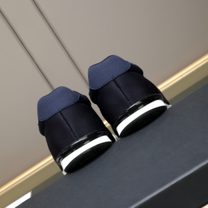 Chaussures de course décontractées en cuir souple de <span class=keywords><strong>style</strong></span> <span class=keywords><strong>anglais</strong></span> pour hommes avec semelles antidérapantes, rehaussantes, chaussures de sport décontractées à la mode - Product Image 3