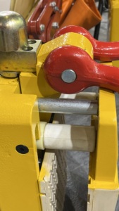 0mm-50mm Granite đá cẩm thạch đá Slate Clip nâng lên 1300kg đá phiến nâng lên hoàn toàn tự động với cao su trắng lót phạm vi - Product Image 5