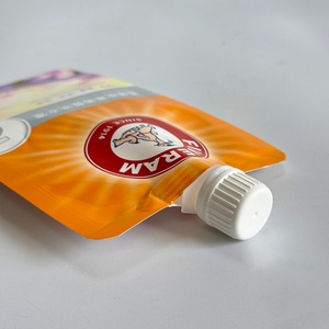 Hot Selling Upright Sealable Aluminum <b>Foil</b> Packaging Bags Recyclable Laundry Detergent Packaging Bags - Product Image 5