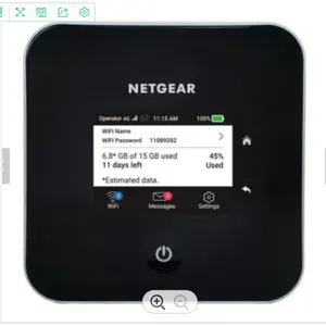 5G Netgear Unlocked M2 MR2100 cat20 4GX Gigabit 4G 2Gbps 5CA mobil WiFi Hotspot