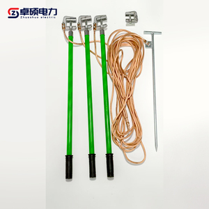 Mesures <span class=keywords><strong>de</strong></span> sécurité électrique pour applications industrielles, nouveau style, équipement portable <span class=keywords><strong>de</strong></span> mise à <span class=keywords><strong>la</strong></span> <span class=keywords><strong>terre</strong></span>, fil <span class=keywords><strong>de</strong></span> mise à <span class=keywords><strong>la</strong></span> <span class=keywords><strong>terre</strong></span> - Product Image 1