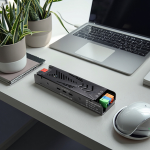 DC 12 Volt 200W LED Driver Push Connecting Dial Switch avec gradation démarrage lent SMPS Switching Power Supply - Product Image 1