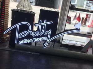 Custom Business Led Verlichte Acryl Roestvrijstalen Letters Teken Ip65 Waterdicht Voor Kantoor Bruiloft Indoor Outdoor - Product Image 2