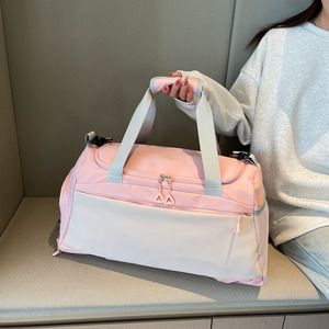 Mochila de viaje con LOGO personalizado para mujer, de gran capacidad, deportiva, para gimnasio, con compartimento separado para ropa húmeda y seca, y para zapatos. - Product Image 3
