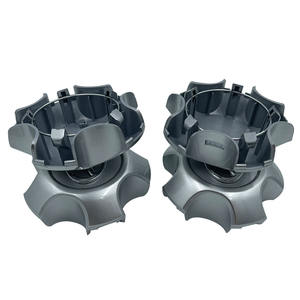 Cubierta de cubo de rueda central para Toyota <span class=keywords><strong>Rav4</strong></span>, cubierta antipolvo de <span class=keywords><strong>llanta</strong></span> de coche, color gris y plateado, 2014-42603 - Product Image 3