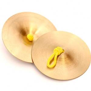 Qualidade chapeamento cor dourada dança do ventre cimbais zill - Product Image 2