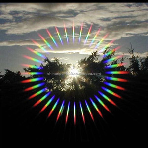 Lunettes de Diffraction 3D RIPU avec Filtre <span class=keywords><strong>Film</strong></span> Herbe et Verre Plastique <span class=keywords><strong>pour</strong></span> Pyrotechnie, Lunettes <span class=keywords><strong>VR</strong></span> Magenta & Vert - Product Image 3