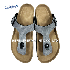 Meilleures pantoufles Design pour hommes, pantoufles d'extérieur pour hommes, pantoufles d'été de plage à <span class=keywords><strong>semelle</strong></span> en liège - Product Image 4