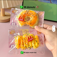 Nouveaux designs de jouets sensoriels TPR Squishy à presser, simulation alimentaire, anti-stress pour le bureau, jouet extensible unisexe à partir de 14 ans