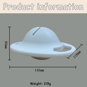 Organisateur de restes pour tout-petits lavable et résistant aux hautes températures, thème spatial amusant, essentiels pour bébé, bac à mastications portable pour extérieur - Product Image 6