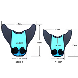 Aletas <span class=keywords><strong>de</strong></span> Natación <span class=keywords><strong>para</strong></span> Adultos y Niños, Monoaleta <span class=keywords><strong>de</strong></span> <span class=keywords><strong>Sirena</strong></span> <span class=keywords><strong>para</strong></span> Entrenamiento <span class=keywords><strong>de</strong></span> Natación, Deporte Acuático <span class=keywords><strong>para</strong></span> Niños y <span class=keywords><strong>Niñas</strong></span> - Product Image 6