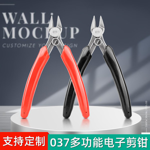 Stainless Steel Diagonal <b>Pliers</b> 1/4 In Jaw Width Smooth Jaw Industrial Grade For Gundam Model Electronic Repair - Product Image 2