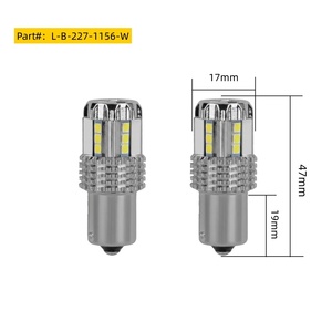 หลอดไฟ LED 1156 P21W สำหรับรถยนต์ VW Golf <span class=keywords><strong>7</strong></span> Polo 6R 6C <span class=keywords><strong>Audi</strong></span> A3 8V ไฟถอยหลัง Canbus ขนาด 1:1 ไม่มีข้อผิดพลาด 7506 BA15S สีขาว ขายส่ง - Product Image 5