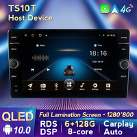 NaviFly 1280*800 écran QLED Android voiture vidéo unité principale universelle pour toutes les voitures RDS DSP 8-core voiture lecteur DVD Radio