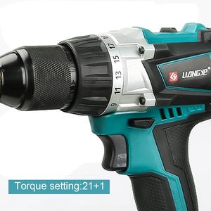 Taladro Inalámbrico Max 20v con Batería de Litio, Taladro para Madera, Taladros Inalámbricos sin Escobillas de <span class=keywords><strong>18v</strong></span>, Herramientas Inalámbricas - Product Image 3