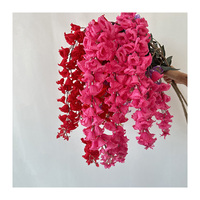 Arrangement de muguet suspendu asiatique avec de longues branches pour le mariage Noël Halloween Graduation Mother's