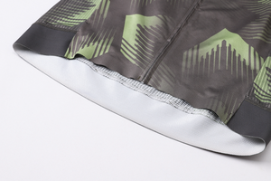Maillot de <span class=keywords><strong>cyclisme</strong></span> unisexe vert à motif géométrique, coupe confortable, personnalisable, vêtements de <span class=keywords><strong>cyclisme</strong></span>, vêtements de sport, <span class=keywords><strong>cyclisme</strong></span> professionnel, en stock - Product Image 6