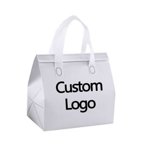 Custom Eco-Friendly 15L 30L Carton Thermo Cooler Bags Disposable Take Away Food Packaging Delivery Non Woven Aluminum Cartoon - Product Image 6