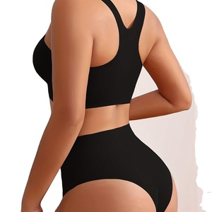 <span class=keywords><strong>Set</strong></span> di biancheria intima da donna <span class=keywords><strong>Set</strong></span> di reggiseno Push up con costine sportive senza fili <span class=keywords><strong>Set</strong></span> di reggiseni traspiranti senza cuciture - Product Image 1